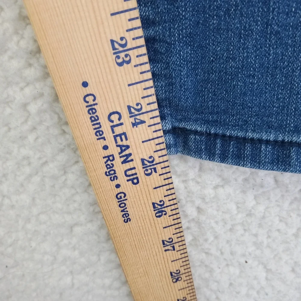 d.jeans Womens Size 6 Medium Wash Skinny Denim‎ Jeans Blue Mid Rise Stretch